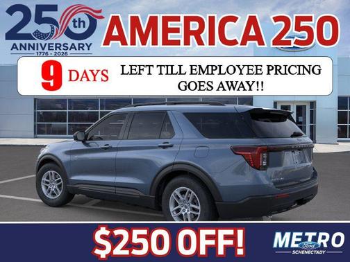 Vapor Blue Metallic 2026 Ford Explorer Active