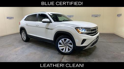 White 2020 Volkswagen Atlas Cross Sport 3.6L V6 SE w/Technology