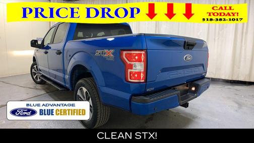 Blue Metallic 2020 Ford F-150 XL