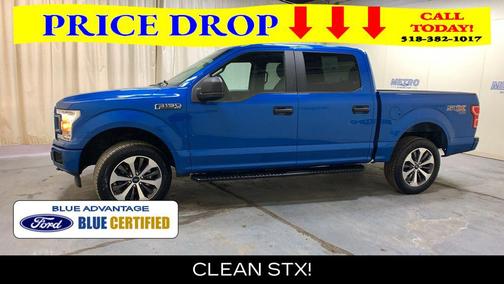 Blue Metallic 2020 Ford F-150 XL