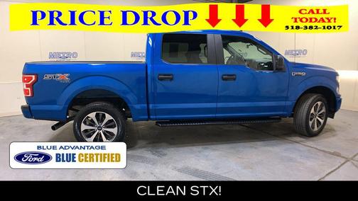 Blue Metallic 2020 Ford F-150 XL