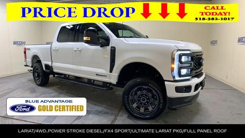White Metallic 2024 Ford F-350 Lariat