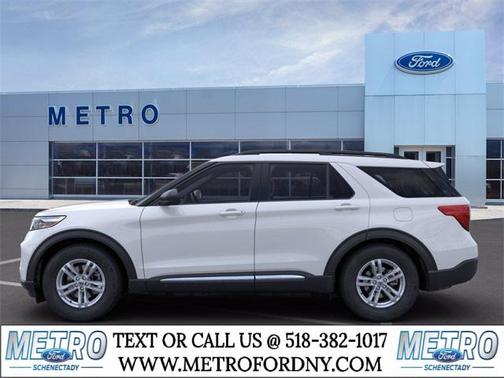 Oxford White 2021 Ford Explorer XLT