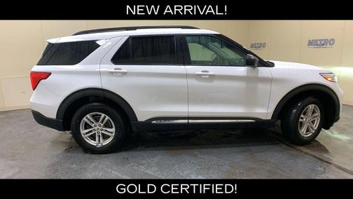 Oxford White 2021 Ford Explorer XLT