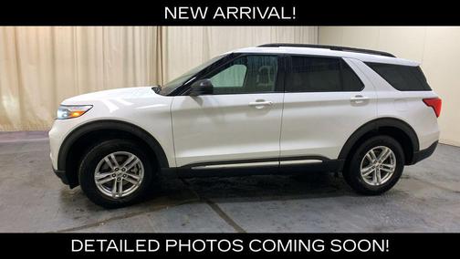 Oxford White 2021 Ford Explorer XLT