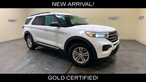 Oxford White 2021 Ford Explorer XLT