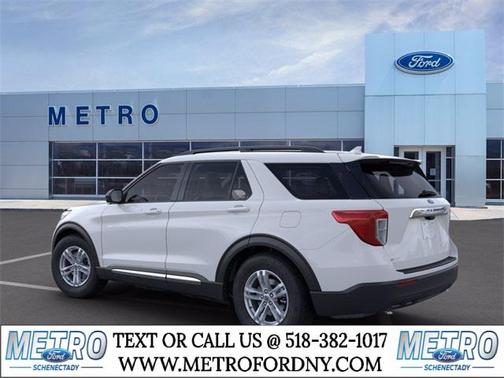 Oxford White 2021 Ford Explorer XLT