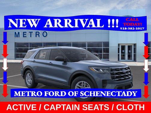Vapor Blue Metallic 2026 Ford Explorer Active