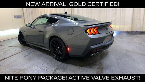 Gray Metallic 2025 Ford Mustang GT Premium
