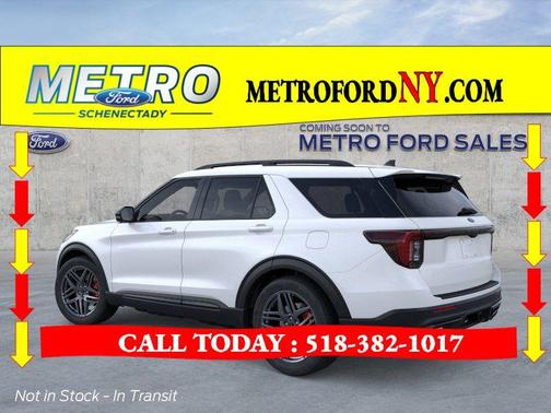 White 2026 Ford Explorer ST