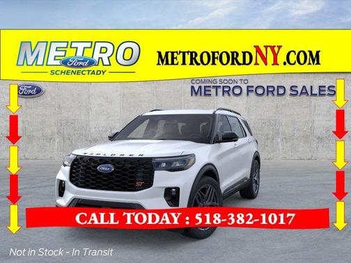 White 2026 Ford Explorer ST
