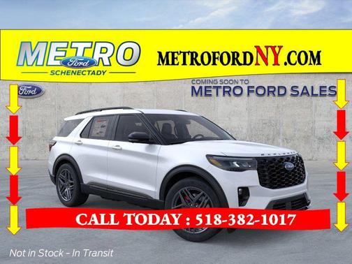 White 2026 Ford Explorer ST