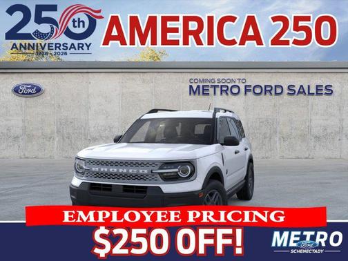 Oxford White 2026 Ford Bronco Sport Big Bend