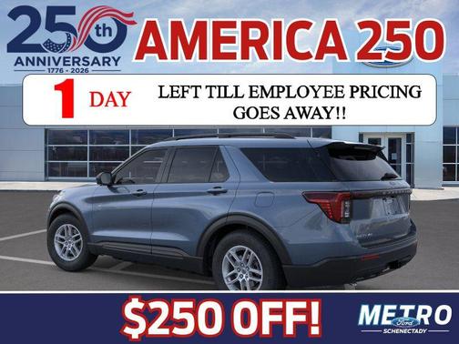Vapor Blue Metallic 2026 Ford Explorer Active