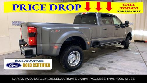 Gray Metallic 2025 Ford F-350 Lariat