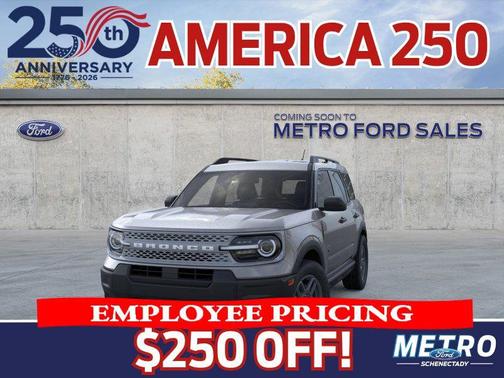 Gray 2026 Ford Bronco Sport Big Bend