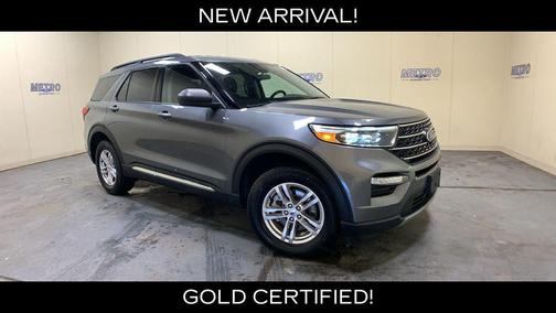 Gray Metallic 2023 Ford Explorer XLT