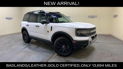Oxford White 2025 Ford Bronco Sport Badlands