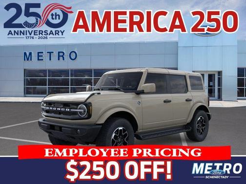 Desert Sand 2026 Ford Bronco Outer Banks