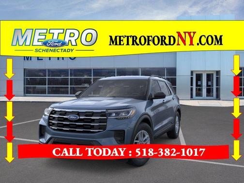 Vapor Blue 2026 Ford Explorer Active