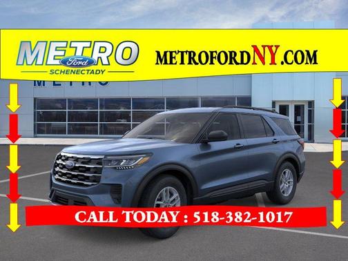 Vapor Blue 2026 Ford Explorer Active