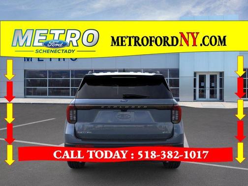 Vapor Blue 2026 Ford Explorer Active
