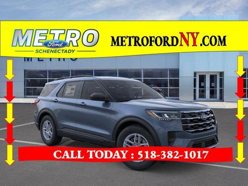 Vapor Blue 2026 Ford Explorer Active