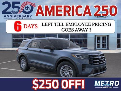 Vapor Blue Metallic 2026 Ford Explorer Active