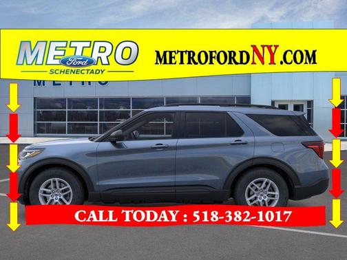 Vapor Blue 2026 Ford Explorer Active