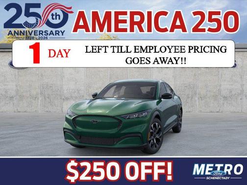 Green Metallic 2026 Ford Mustang Mach-E Select