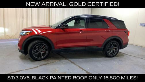 Red Metallic 2025 Ford Explorer ST