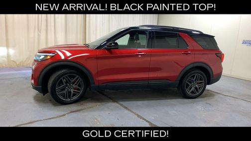 Red Metallic 2025 Ford Explorer ST