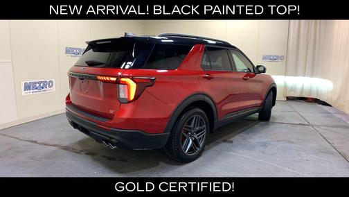 Red Metallic 2025 Ford Explorer ST