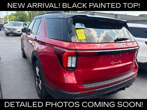 Red Metallic 2025 Ford Explorer ST