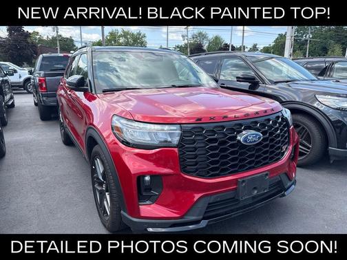 Red Metallic 2025 Ford Explorer ST