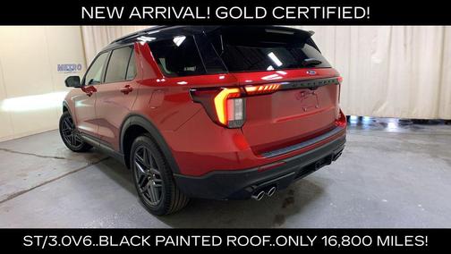 Red Metallic 2025 Ford Explorer ST