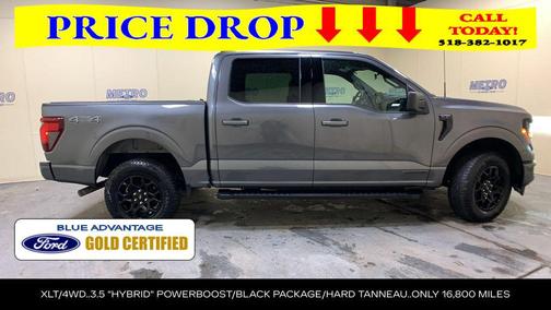 Gray Metallic 2025 Ford F-150 XLT