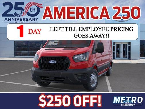 Race Red 2026 Ford Transit-250 Base