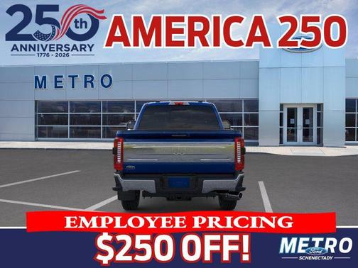 Argon Blue Metallic 2026 Ford F-350 King Ranch