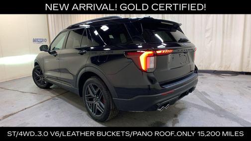 Black Metallic 2025 Ford Explorer ST