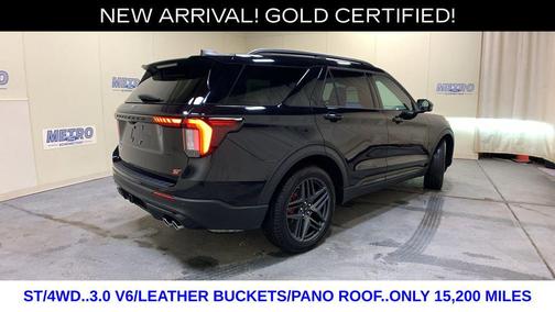 Black Metallic 2025 Ford Explorer ST