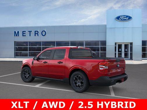 Ruby Red Metallic 2026 Ford Maverick XLT