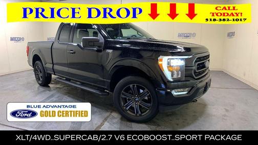 Black Metallic 2022 Ford F-150 XLT