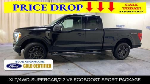 Black Metallic 2022 Ford F-150 XLT