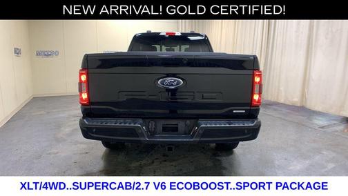 Agate Black Metallic 2022 Ford F-150 XLT