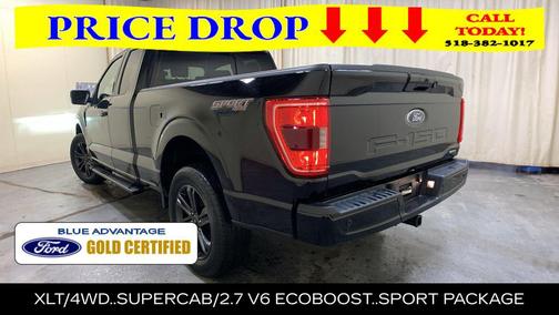 Black Metallic 2022 Ford F-150 XLT