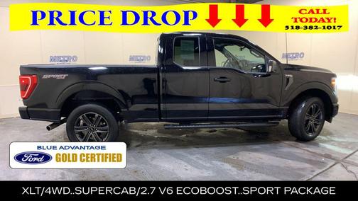 Black Metallic 2022 Ford F-150 XLT