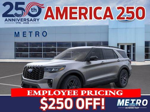 Gray 2026 Ford Explorer ST-Line