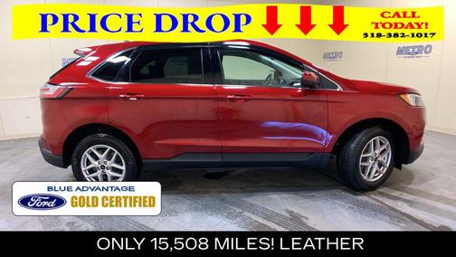 Red Metallic 2024 Ford Edge SEL