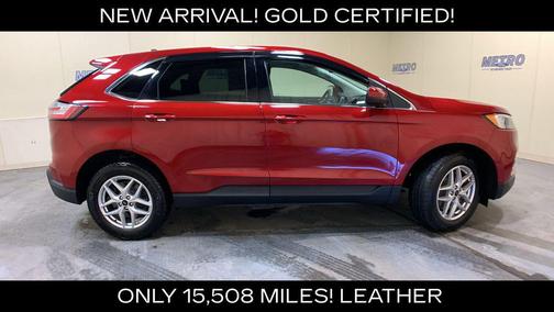 Red Metallic 2024 Ford Edge SEL